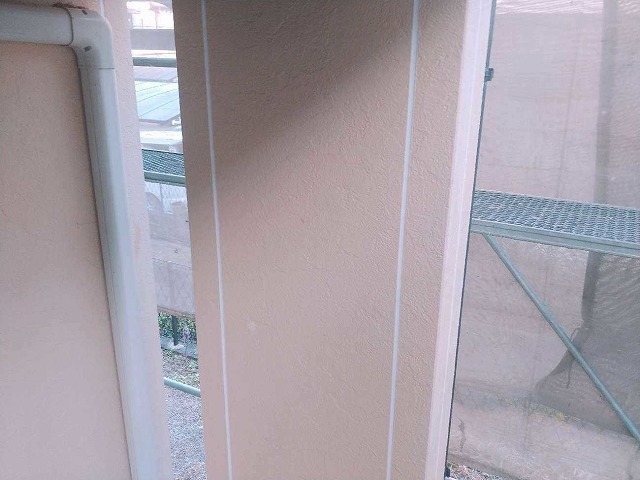 目地シーリングの打ち替え完了